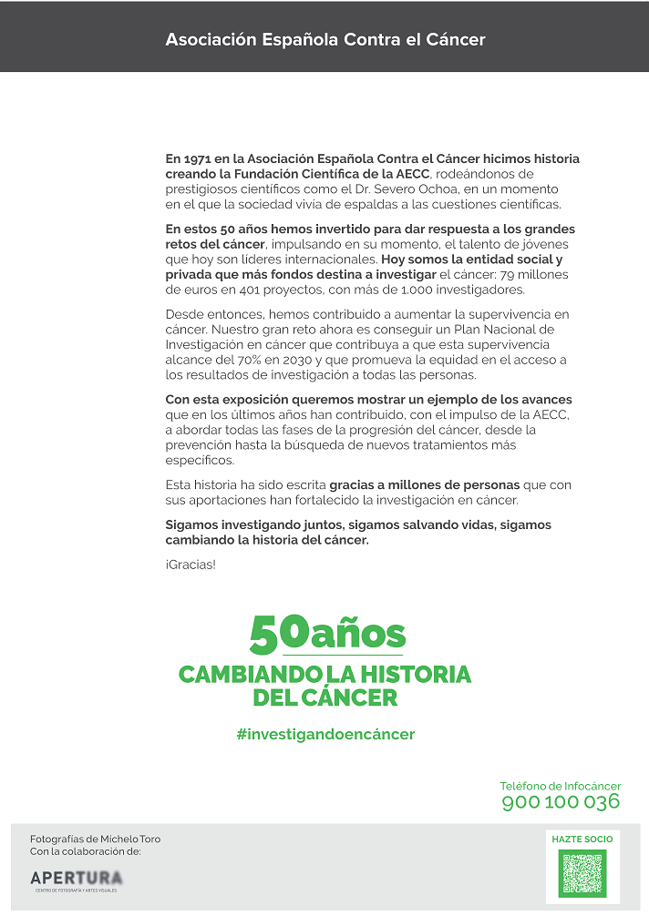 Empieza tu recorrido por la exposición conociendo nuestra misión en investigación