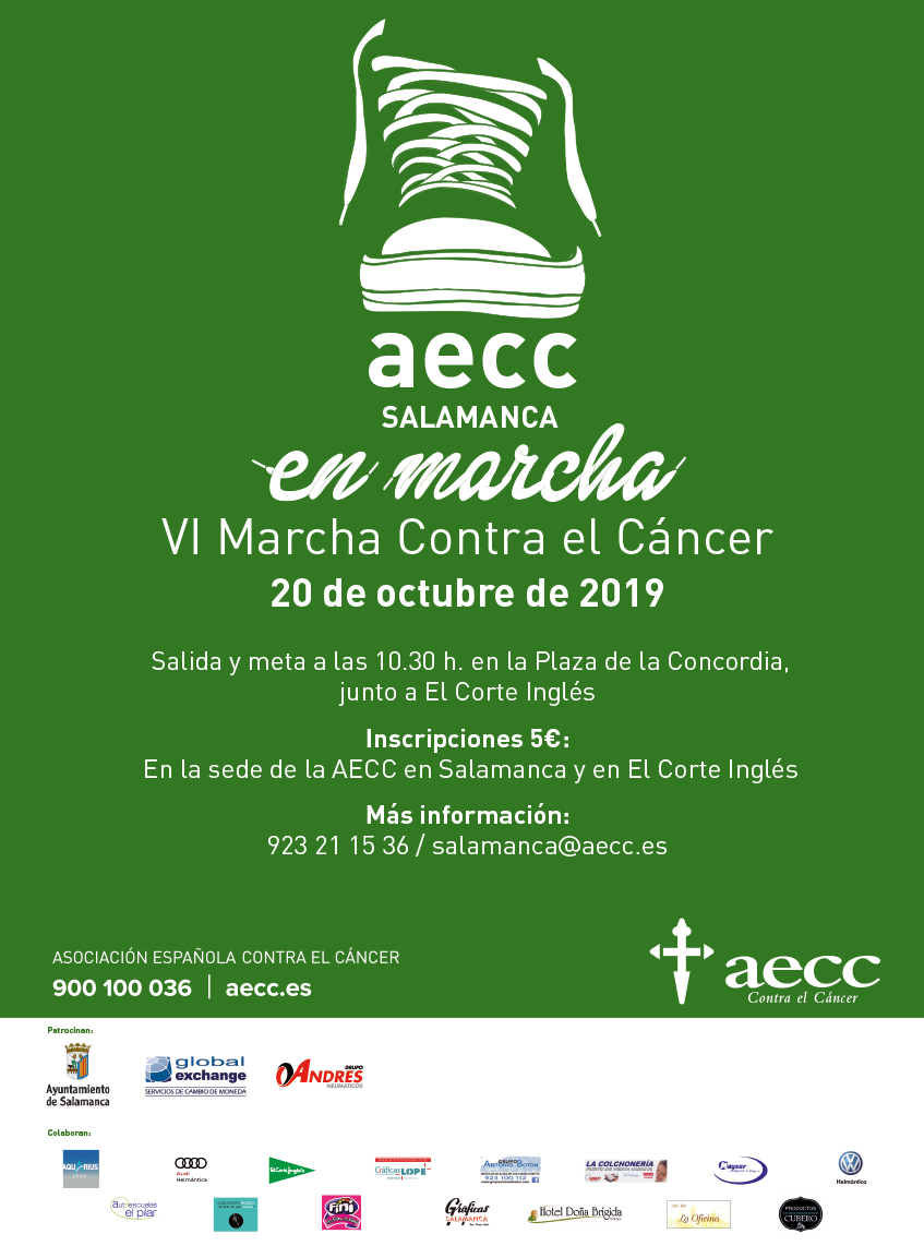 VI Marcha Contra el Cáncer Salamanca