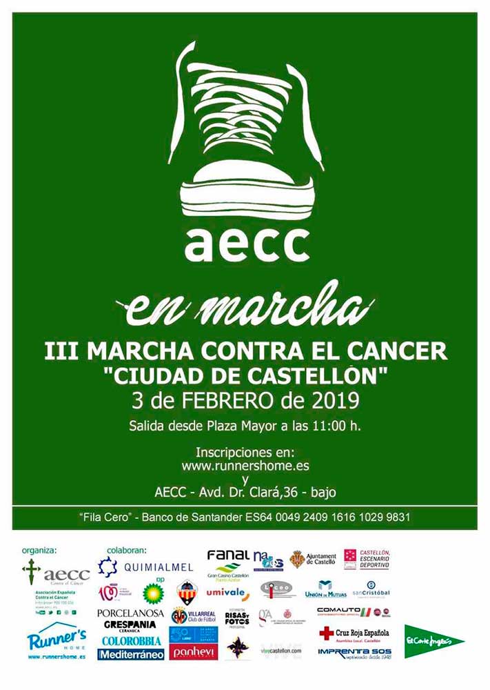 III Marcha contra el Cáncer "Cuidad de Castellón"