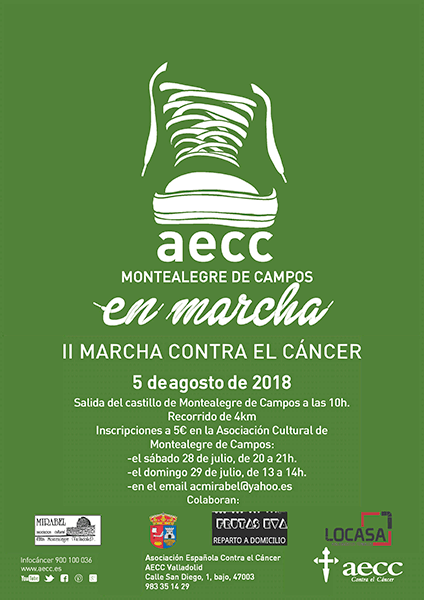 II Marcha Montealegre de Campos Contra el Cáncer