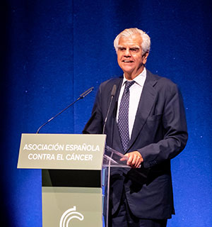Ignacio Muñoz, presidente de la AECC