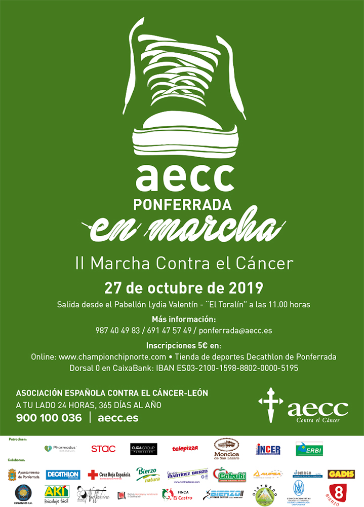 II Marcha Contra el Cáncer Ponferrada