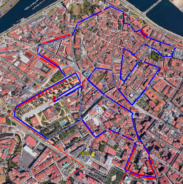 II Marcha andar y correr contra el cáncer de Pontevedra 