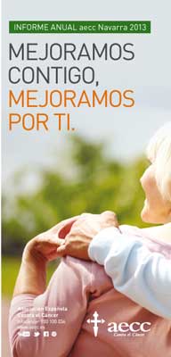 Resumen de actividades 2013 aecc Navarra Portada