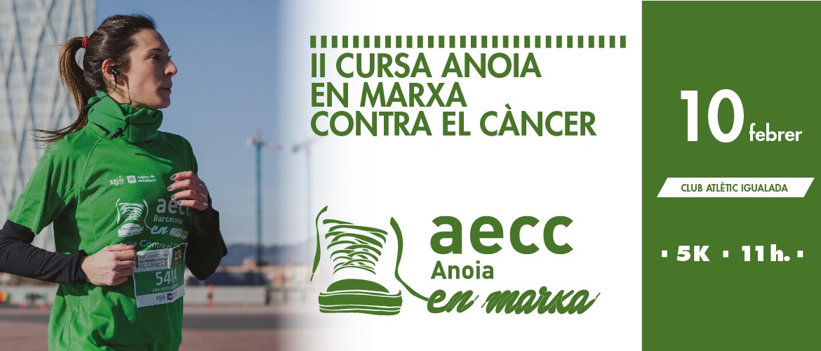 II Cursa Anoia en Marxa Contra el Càncer