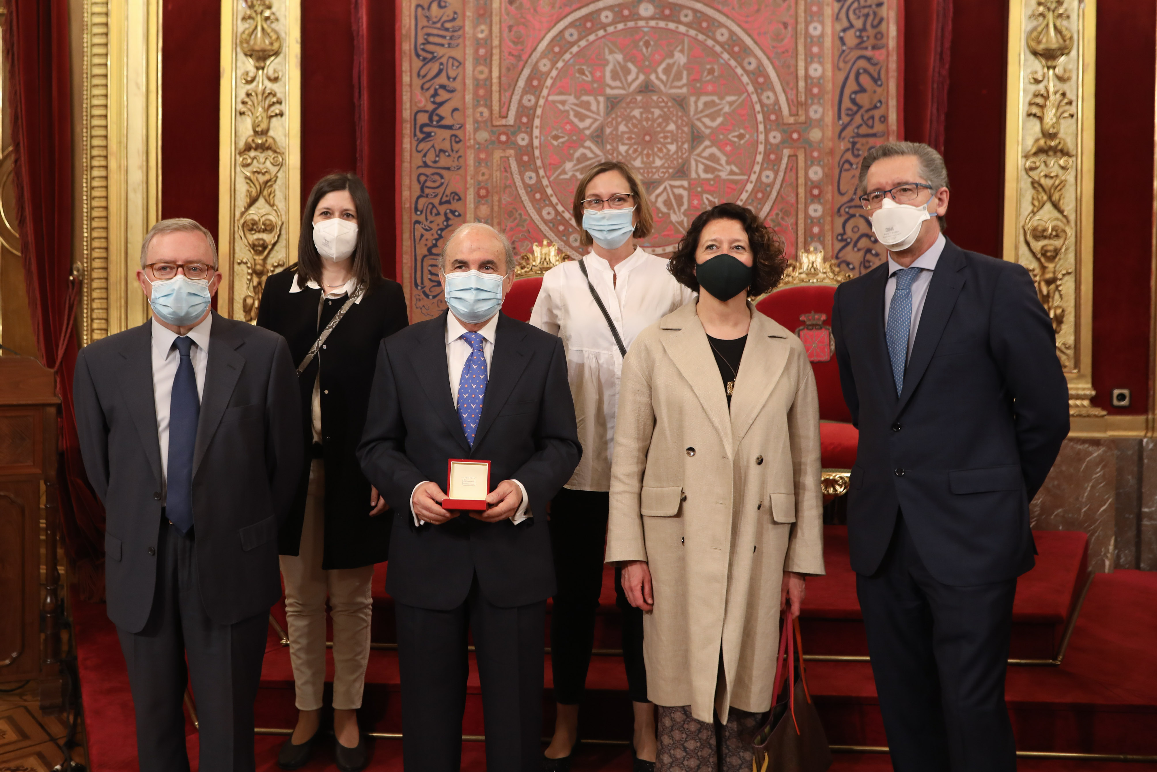 Entrega medalla Carlos III el noble