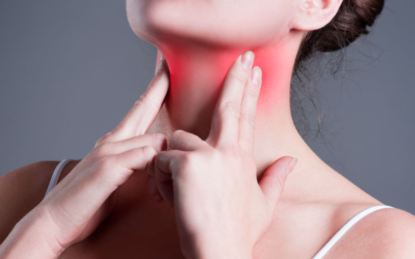 Cáncer de garganta: síntomas
