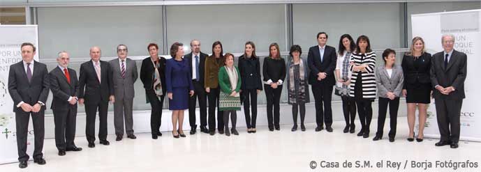 Foto de familia del III Foro Contra el Cáncer 