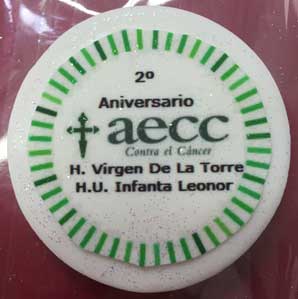 2º aniversario del voluntariado de la aecc en el HU Infanta Leonor y en el H Virgen de la Torre