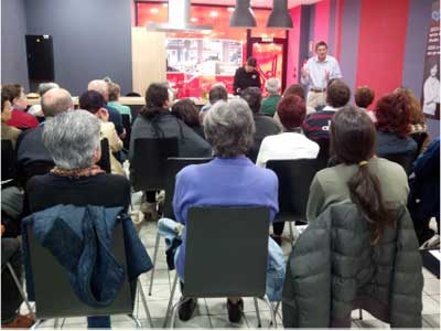 Segundo encuentro médico gastronómico, Donostia 13 de marzo