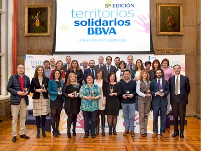 BBVA apoya cinco proyectos solidarios de Navarra