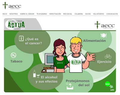 actúa contra el cáncer, actúa por tu salud
