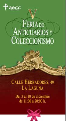 Feria anticuarios aecc Tenerife