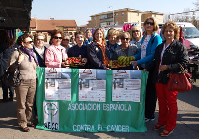 Marcha Popular en la Jornada de Prevención del Cáncer de Colon en Velilla de San Antonio