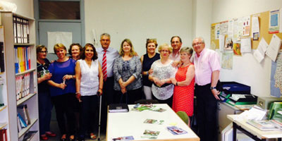 La Junta Local de Coslada se reúne con su alcalde