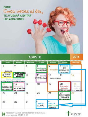 Agosto repleto de solidaridad en Salamanca