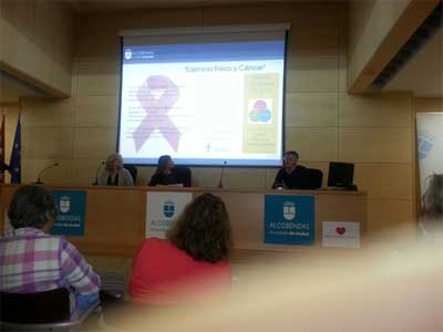 “Ejercicio fisico y cáncer” charla formativa en Alcobendas