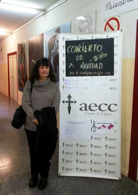 El IES ‘Giner de los Ríos’ de Alcobendas une su  festival navideño a la AECC