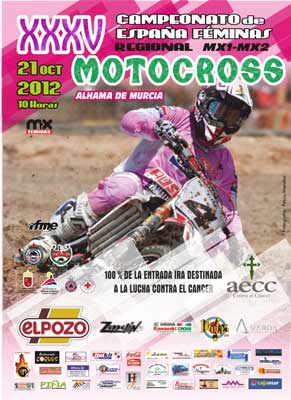 XXXV Campeonato de España Féminas de Motocross en Alhama de Murcia