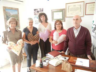 Almohada del corazón aecc Guadalajara