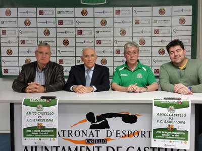 Partido de Amics del Bàsquet a beneficio de la Asociación Española contra el Cáncer de Castellón