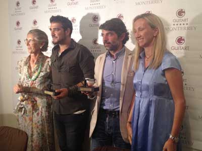 Entrega del galardó a Antonio Orozco i Juli Guiu