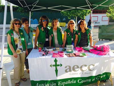 La AECC, presente un año más en la Fiesta de Asociaciones de Rivas-Vaciamadrid 