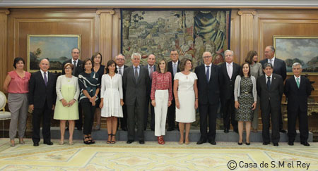 Audiencia de Su Majestad la Reina al nuevo Consejo Ejecutivo Nacional de la AECC