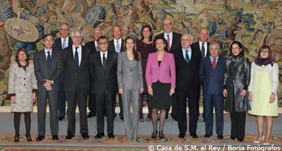 Reunión con la Princesa de Asturias