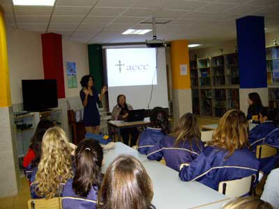 Participantes de las charlas del Aula de Prevención Oncológica