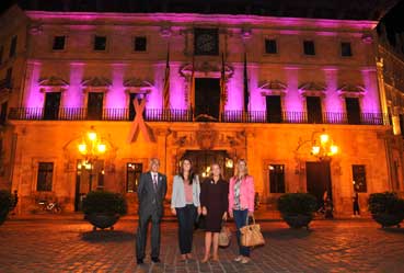 Jaime A Aguiló, Rosa Llobera, Teresa Martorell y Bárbara Pons 
