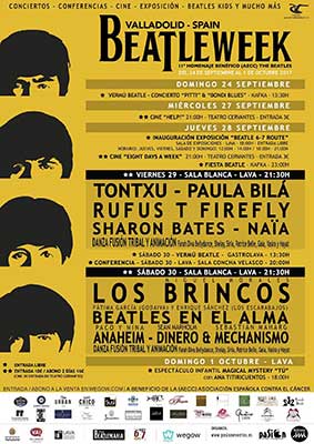 Valladolid se convertirá en la primera ciudad Beatle de nuestro país durante la beatleweek