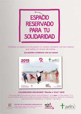 Calendario Solidario contra el Cáncer de Mama 2015