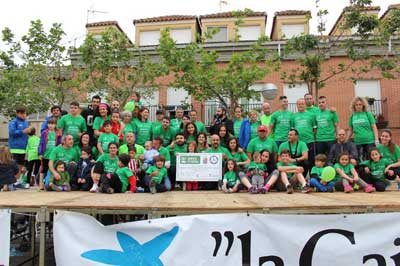 Más un millar de personas se suma a la primera Marcha Solidaria ‘Juntos contra el Cáncer’ de Camarma de Esteruelas 