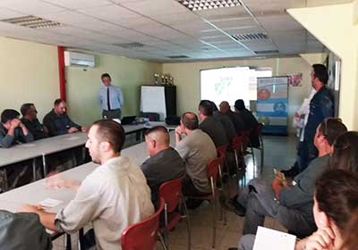 La AECC motiva en prevención a empleados de PPG a través del Código Europeo Contra el Cáncer