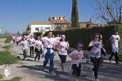 Carrera benéfica a favor aecc. Velilla de San Antonio