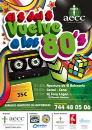 El 8 del 8, Fiesta de los 80 de AECC Málaga