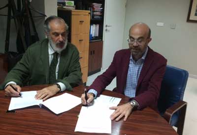 CASER Residencial Artxanda con la JP de Bizkaia de la aecc