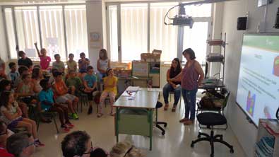 Arantxa Isidro (Imagen cedida por el CEIP Rodamilans).