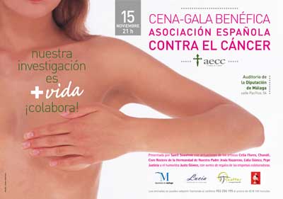 Cena-Gala Benéfica aecc Málaga