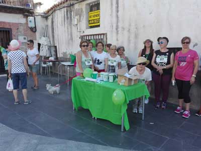 La I Marcha contra el Cáncer de Chapinería agota todos los dorsales y recauda 600 euros para la AECC