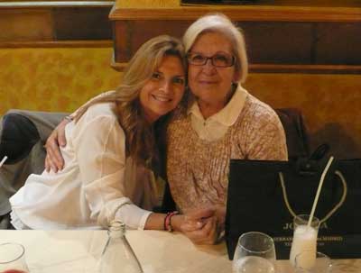 Chelo Rubio Cajal con Silvia M. Camacho