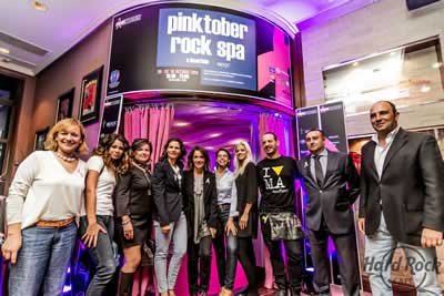 Pinktober Rock Spa: sesiones de belleza para  luchar contra el cáncer de mama en Hard Rock Café