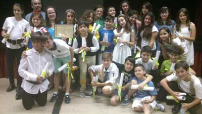 Entrega diplomas Colegio Villa de Móstoles