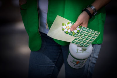 Col·lecta anual de l’AECC a Barcelona