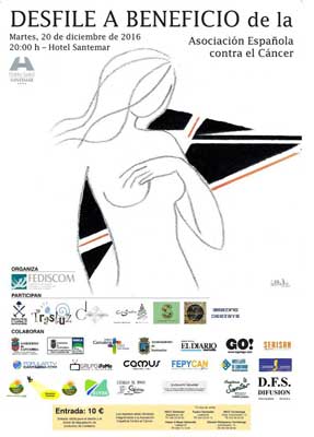 Desfile de moda. AECC Cantabria