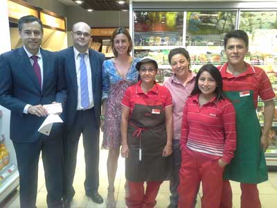 Teresa González y el equipo de Día