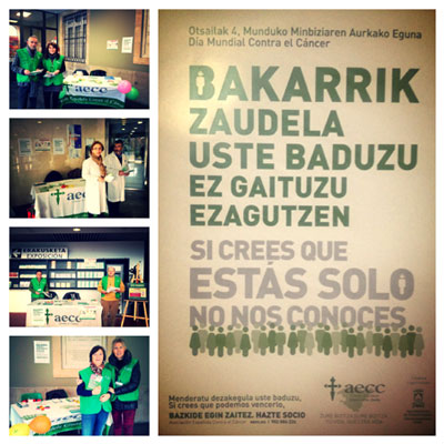 Día Mundial contra el cáncer en Álava (2014)