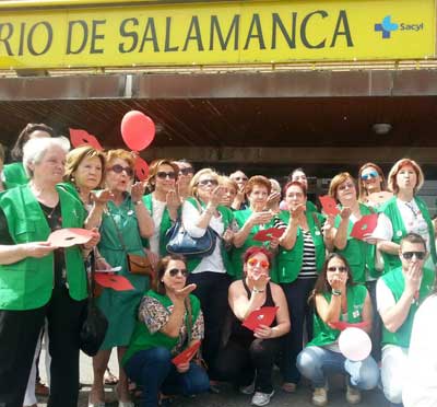 Cientos de besos llenos de ánimo, fueron directos para los niños hospitalizados
