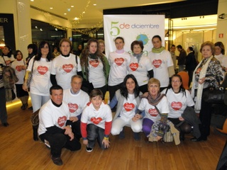 Voluntarios de la aecc Badajoz